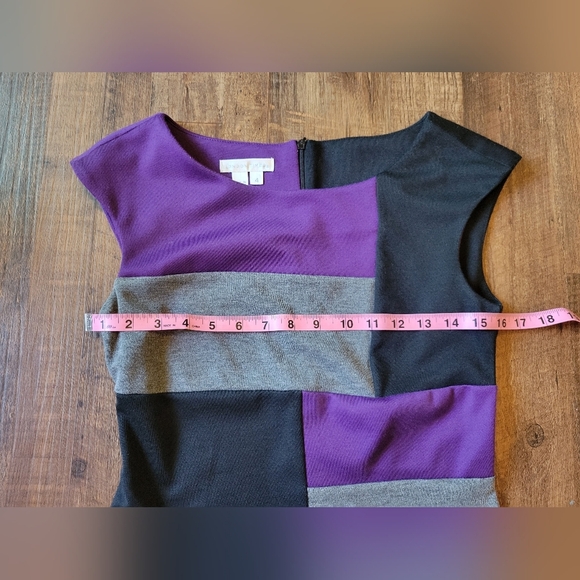 London Times Colorblock Dress - Picture 5 of 7